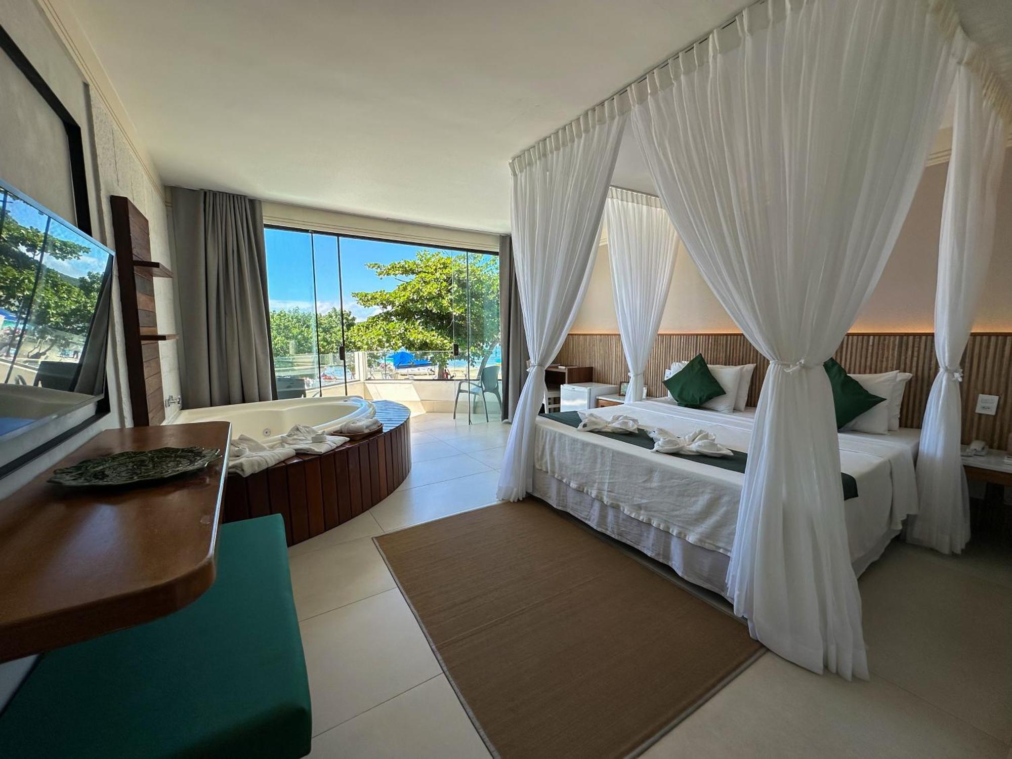 Passagem Concept Hotel E Spa Cabo Frio Kültér fotó A room at the resort