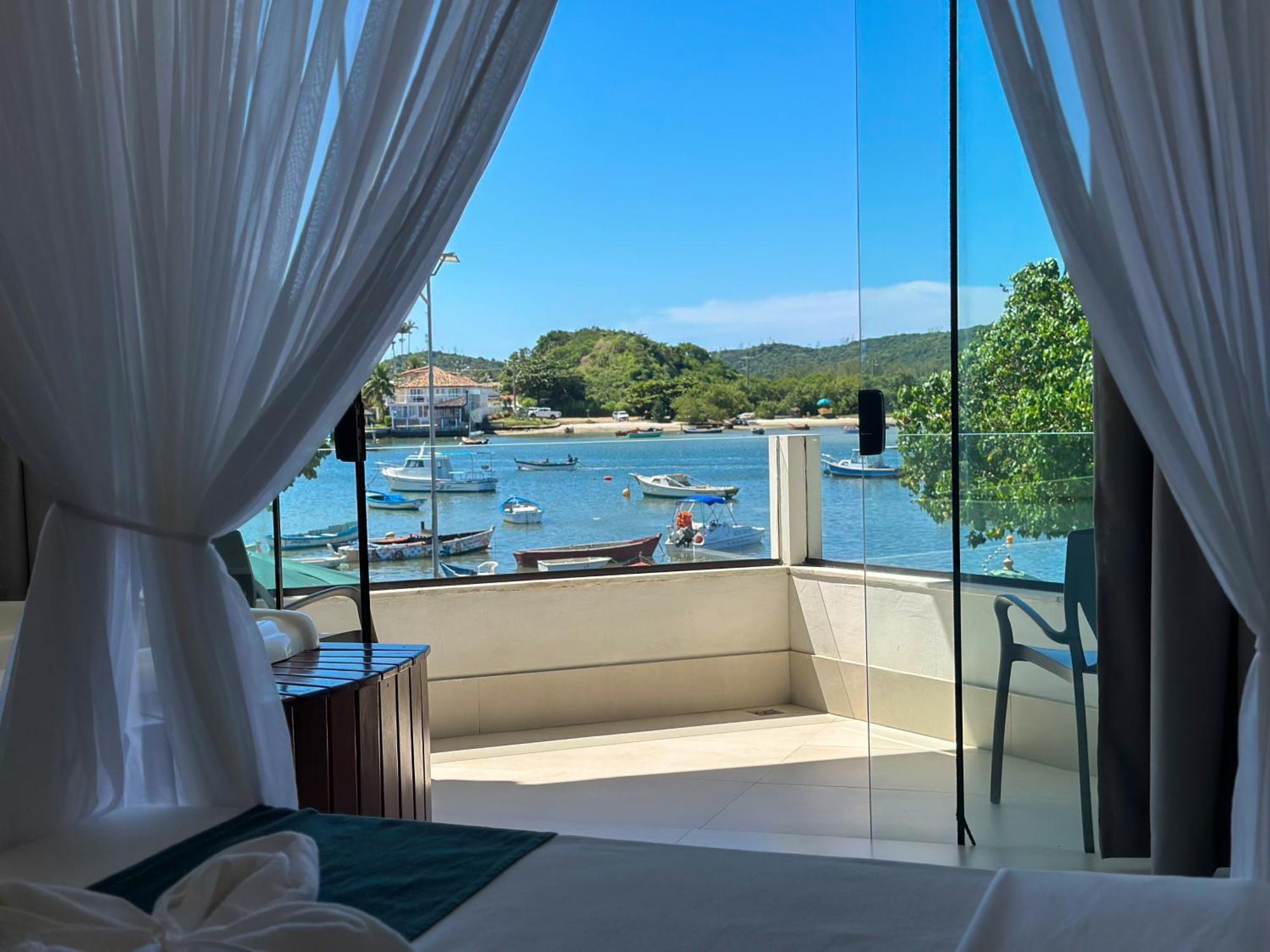 Passagem Concept Hotel E Spa Cabo Frio Kültér fotó View from a room at the hotel